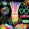 467 Pack Glow Sticks Party Favors for Kids Adults 200 GlowStick Bulk 7 Colors 8 Inch & 267 Connectors Necklace Bracelets Glasses and More in the Dark Light Up Toys